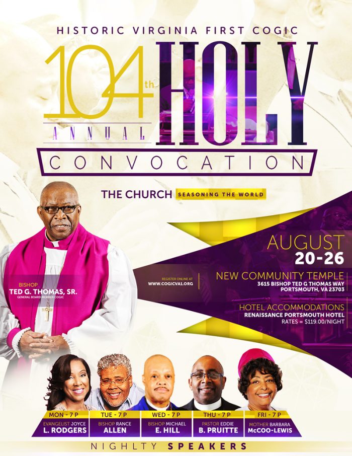 104th Holy Convocation Archives Praise Center Church Of God In Christ